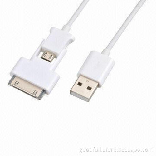 Multiple Functional Data Cable with Colorized Flat Wire, 8 Colors
